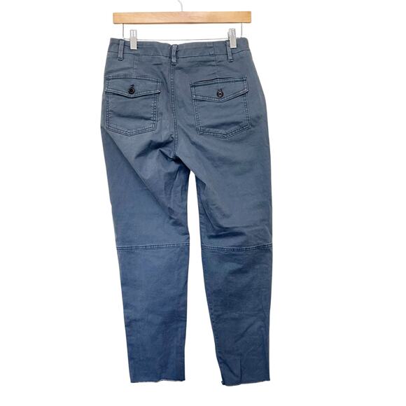 Banana Republic Blue Girlfriend Authentic Chino Pants Sz 2 - Picture 5 of 5